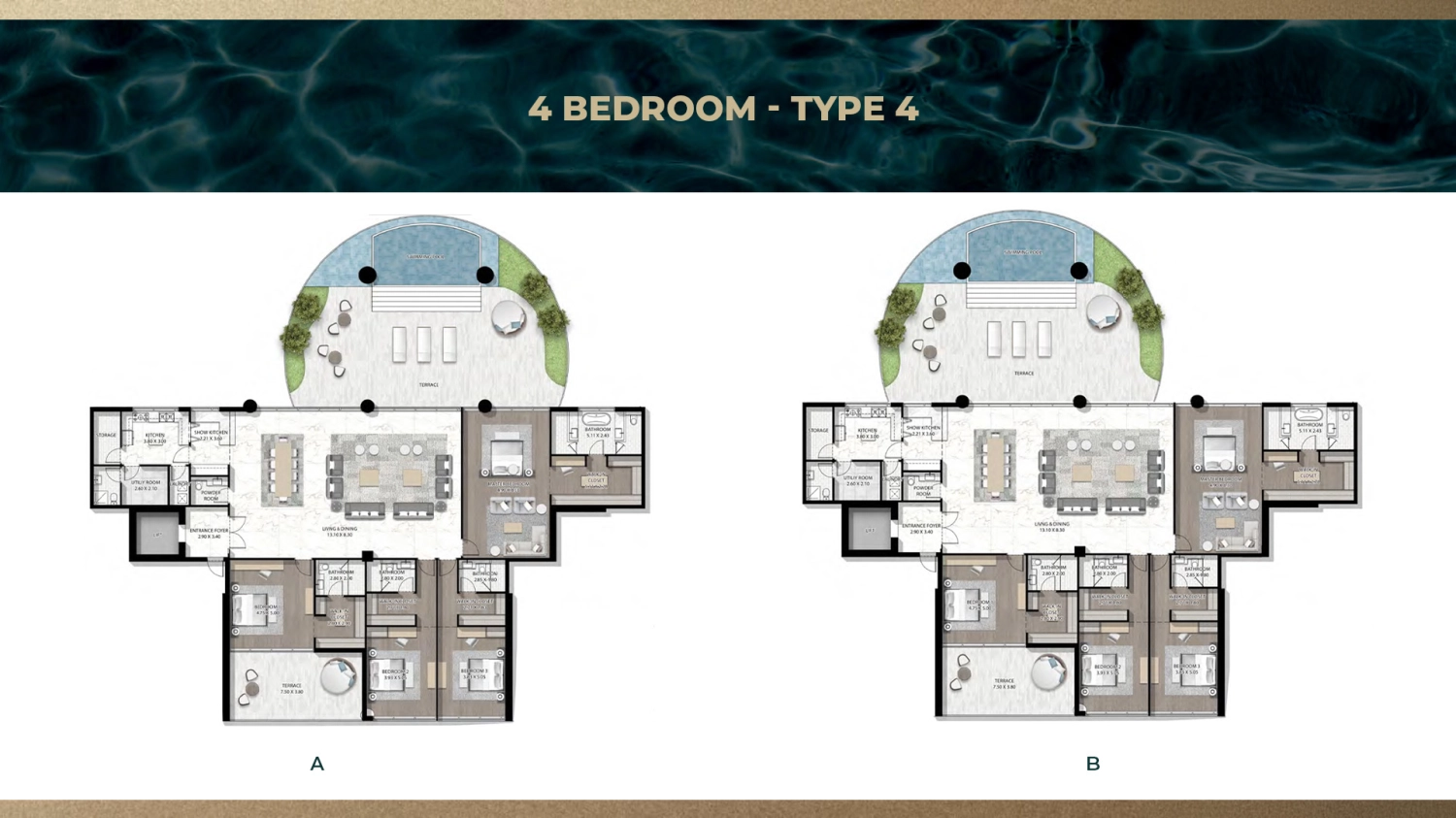 4 BR - Type A